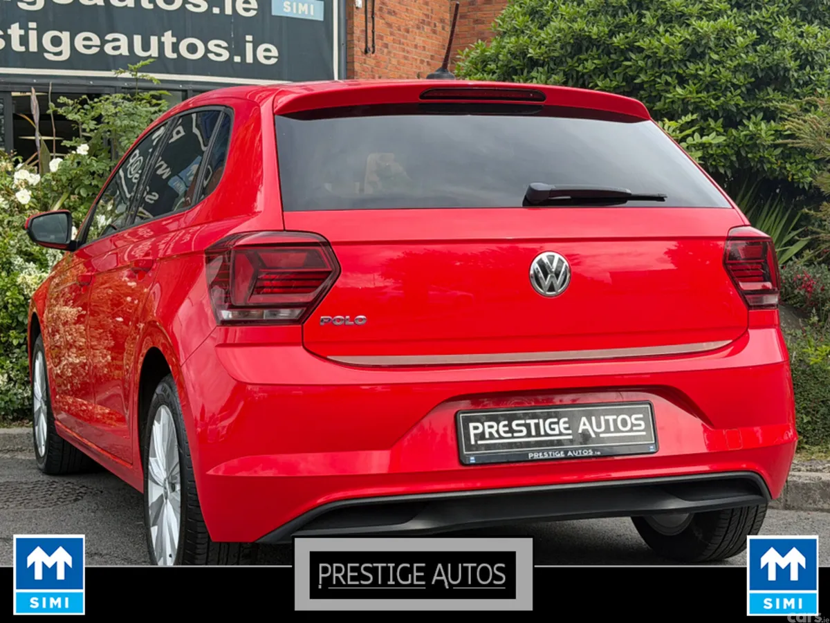 Volkswagen Polo Hatchback, Petrol, 2018, Red