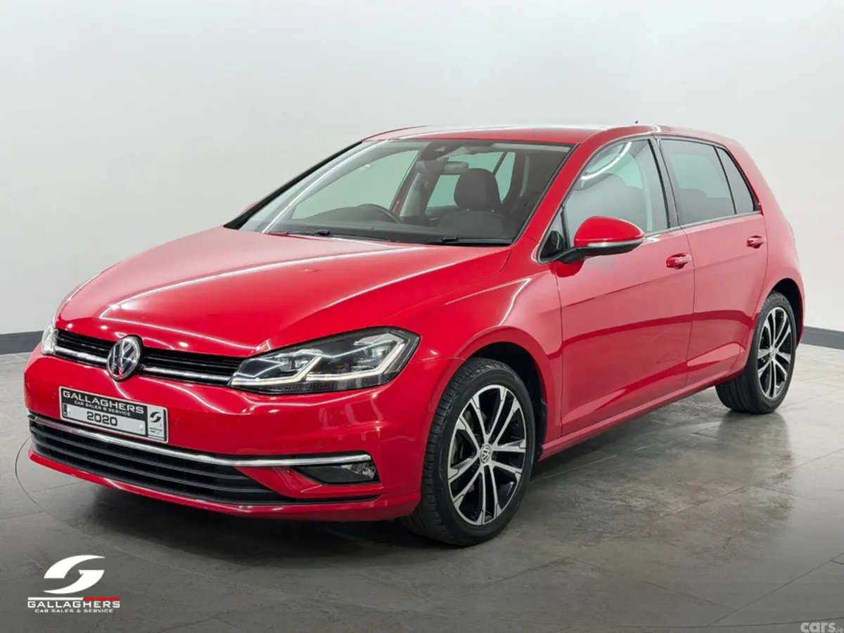Volkswagen Golf Hatchback, Diesel, 2020, Red