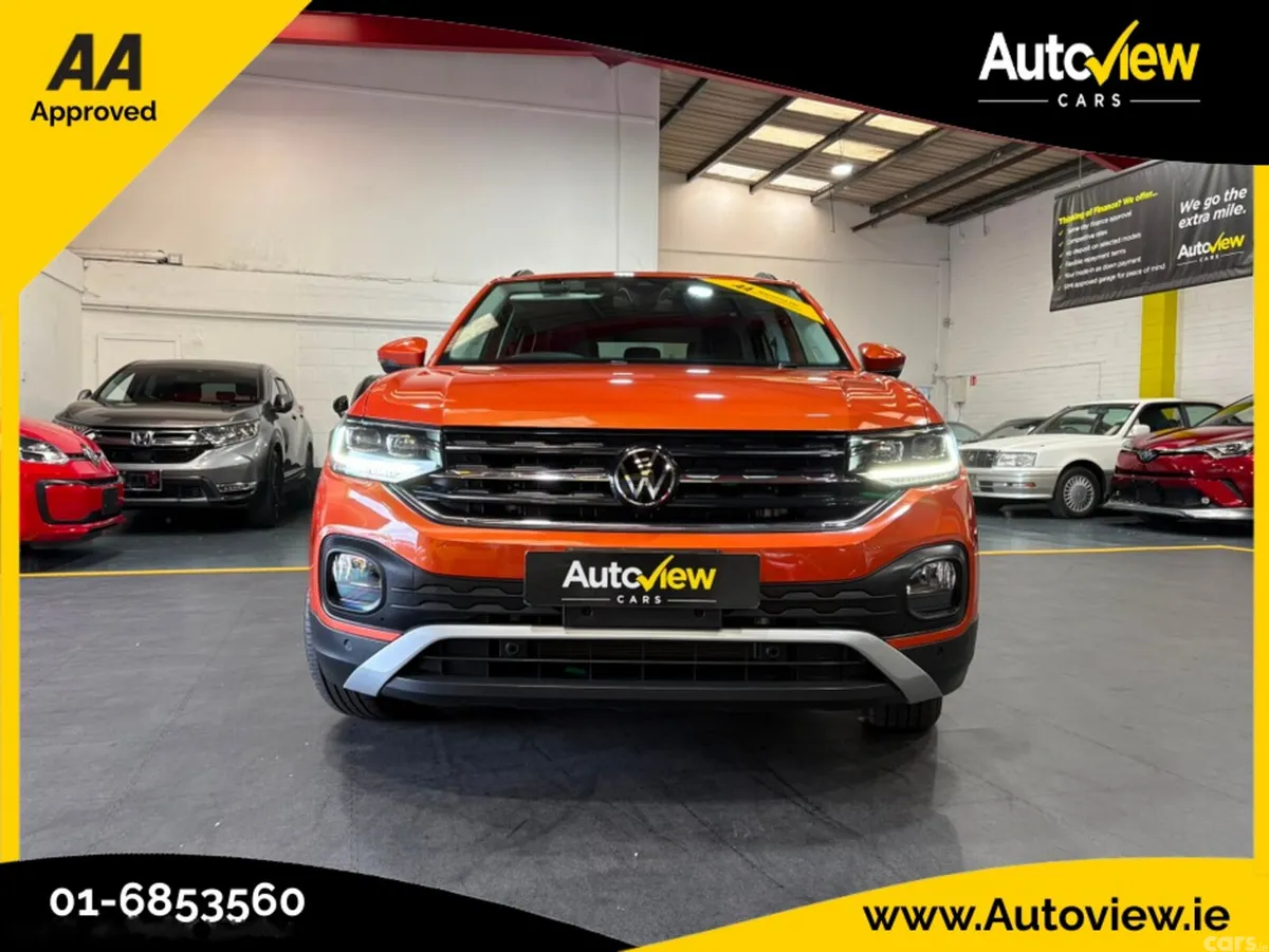 Volkswagen T-Cross SUV, Petrol, 2021, Orange