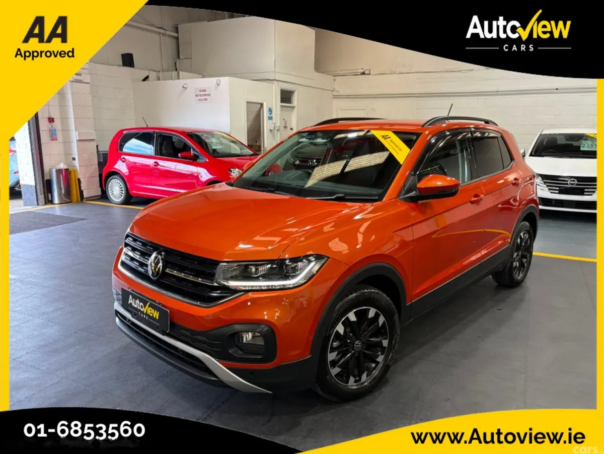 Volkswagen T-Cross SUV, Petrol, 2021, Orange
