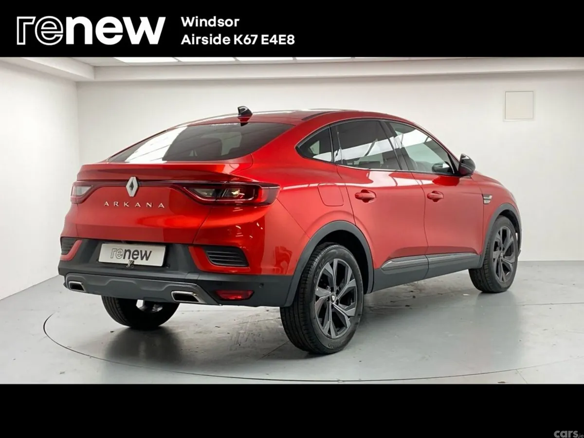 Renault Arkana Hatchback, Petrol, 2023, Red