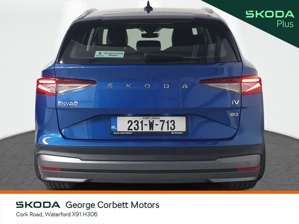 Skoda Enyaq SUV, Electric, 2023, Blue