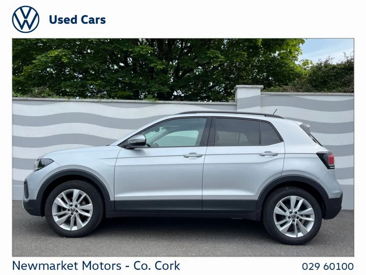 Volkswagen T-Cross SUV, Petrol, 2024, Silver