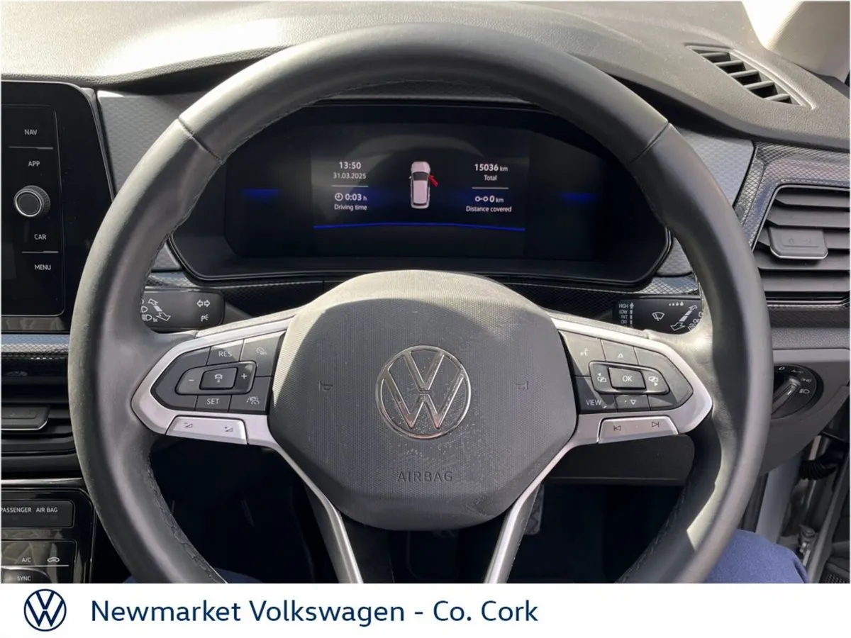 Volkswagen T-Cross SUV, Petrol, 2024, Silver