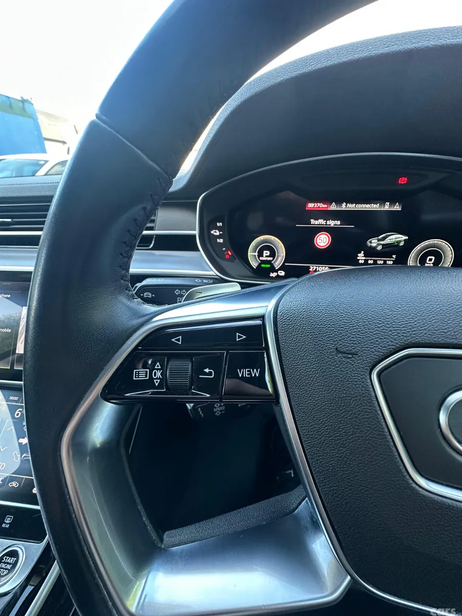 Audi A8 Saloon, Petrol Plug-in Hybrid, 2021, Black