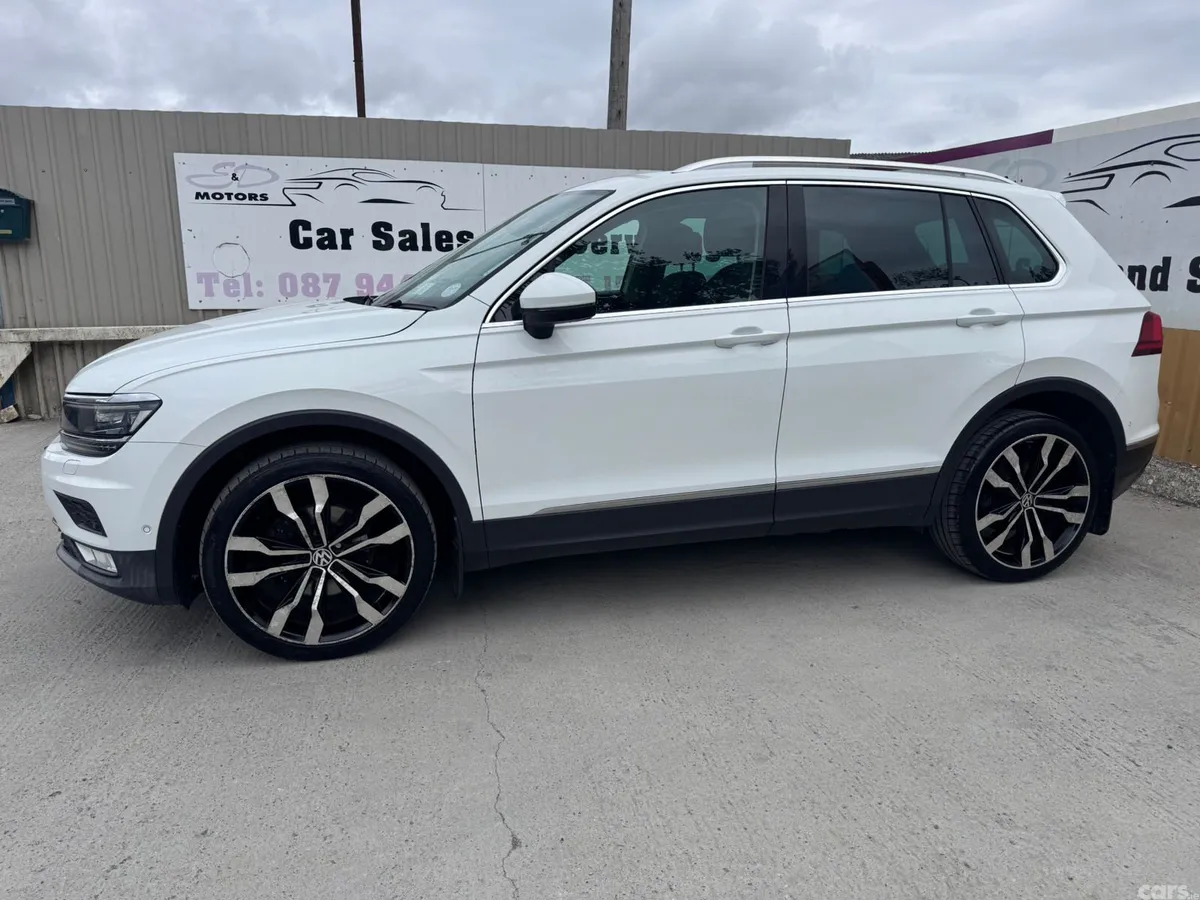 Volkswagen Tiguan SUV, Diesel, 2017, White
