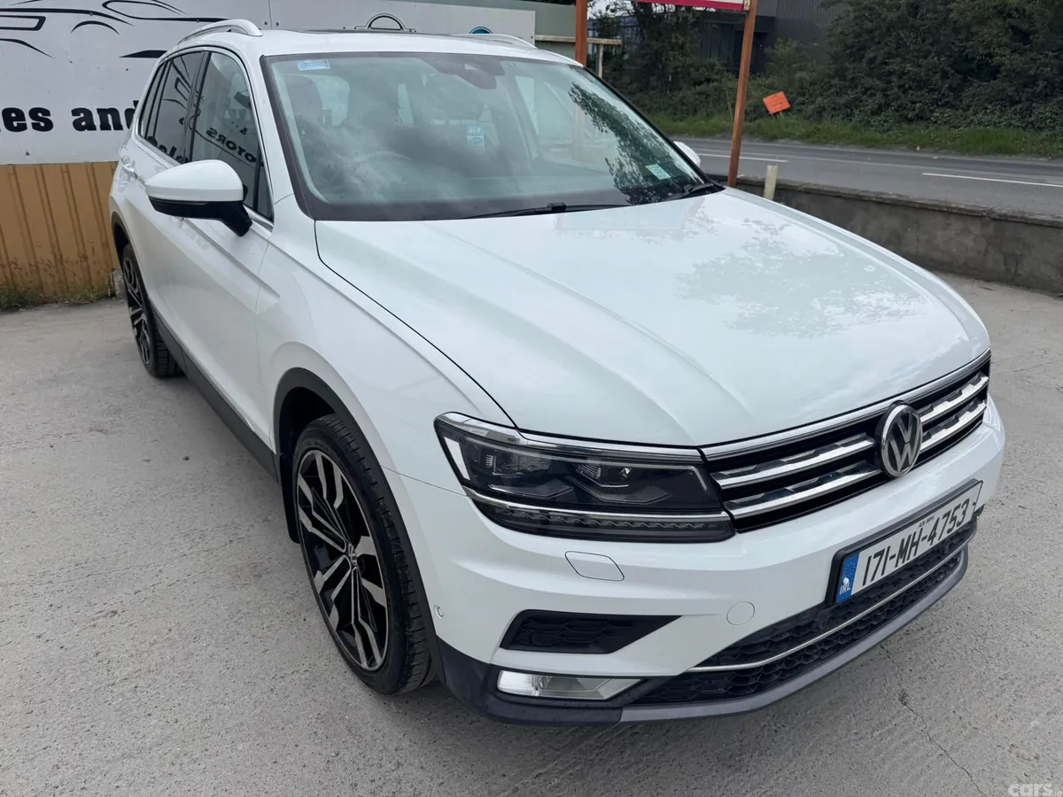 Volkswagen Tiguan SUV, Diesel, 2017, White