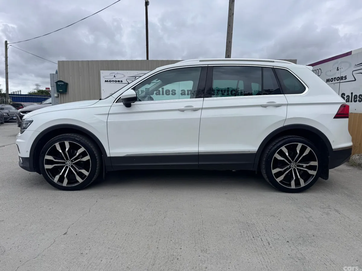 Volkswagen Tiguan SUV, Diesel, 2017, White