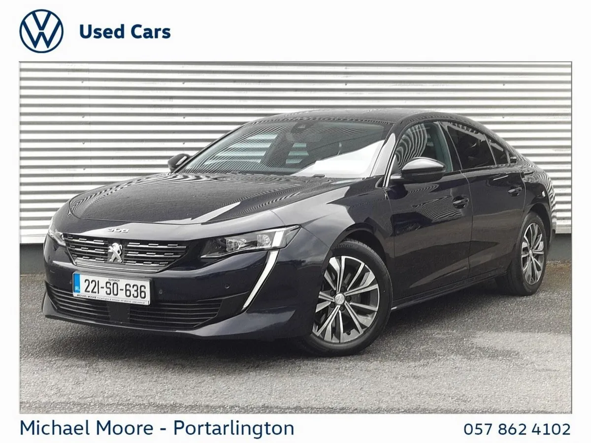 Peugeot 508 Hatchback, Petrol Plug-in Hybrid, 2022, Blue