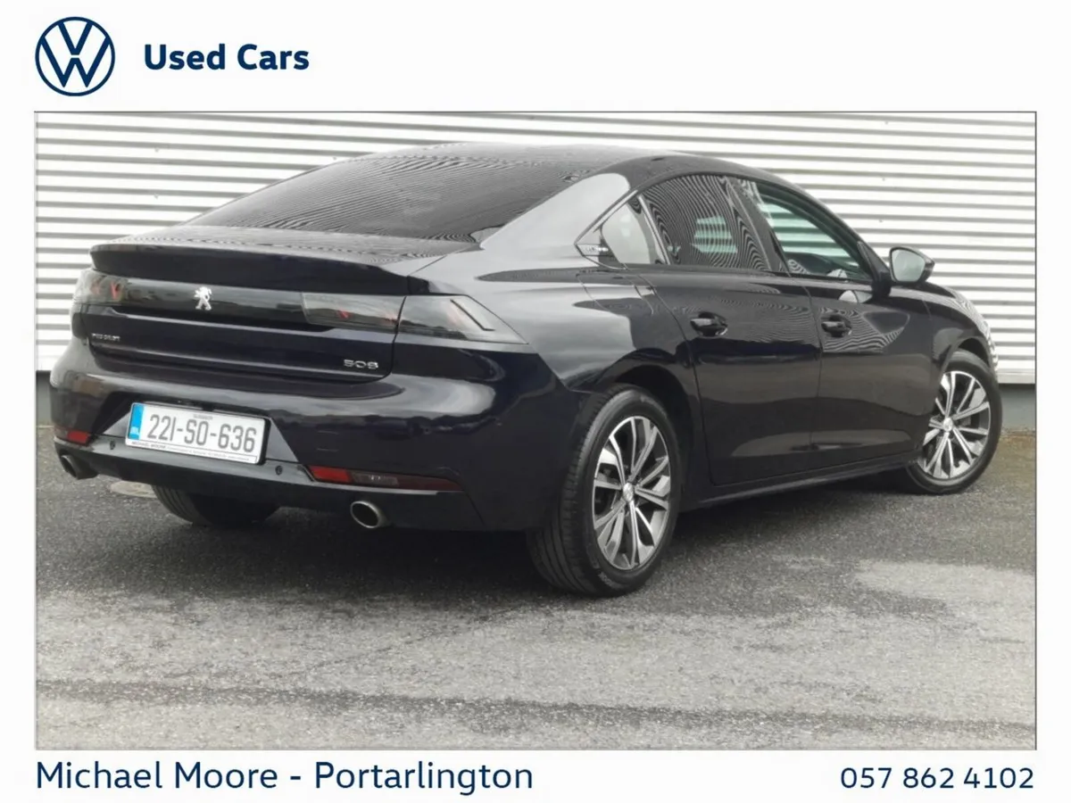 Peugeot 508 Hatchback, Petrol Plug-in Hybrid, 2022, Blue