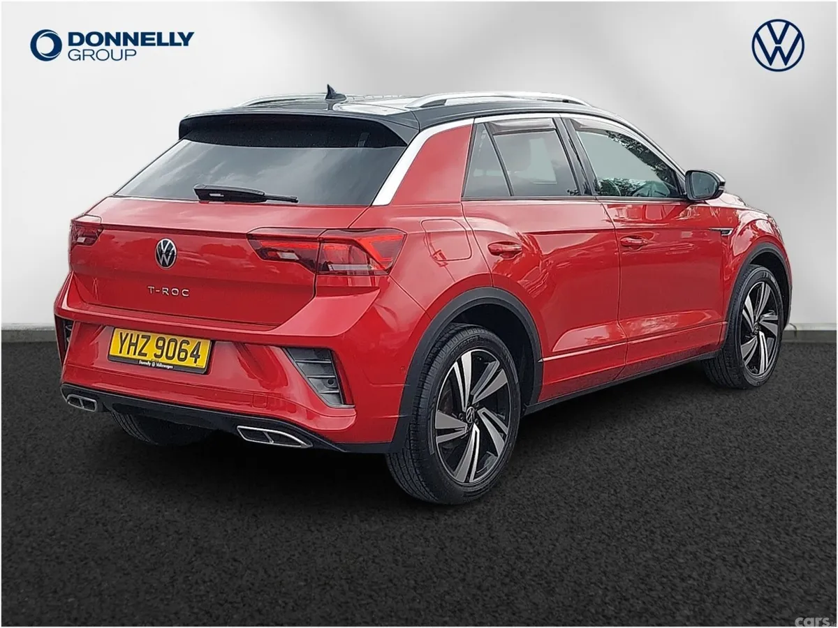Volkswagen T-Roc Hatchback, Petrol, 2022, Red