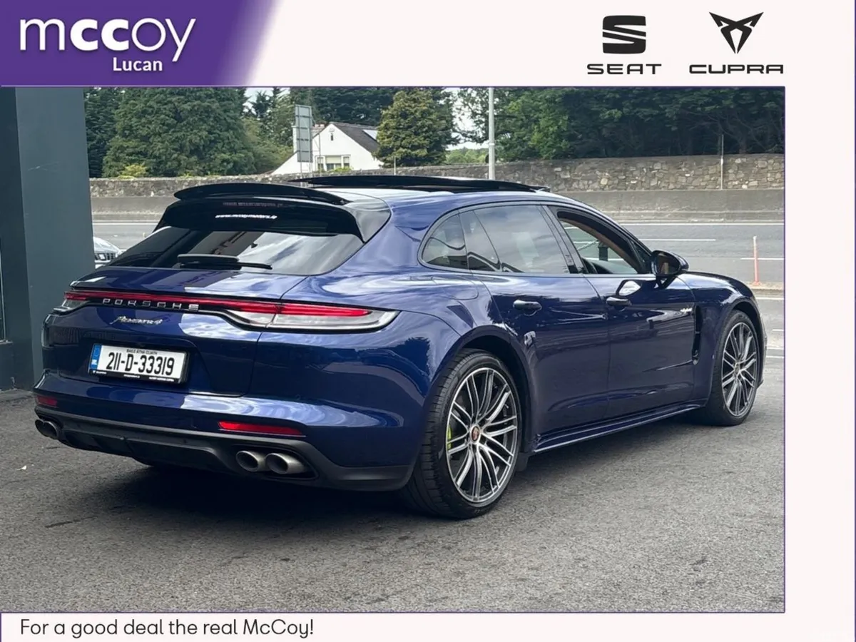 Porsche Panamera Estate, Petrol Plug-in Hybrid, 2021, Blue