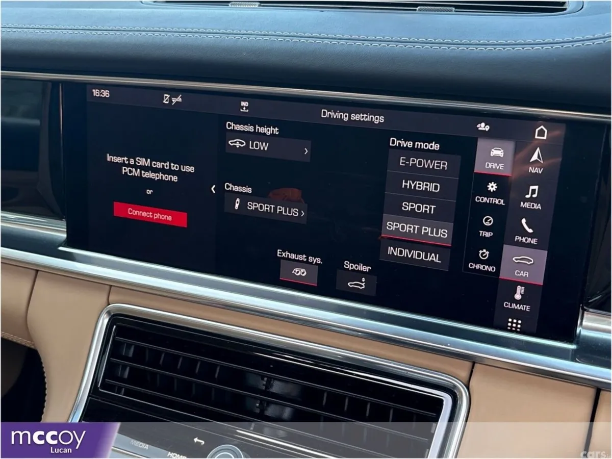 Porsche Panamera Estate, Petrol Plug-in Hybrid, 2021, Blue