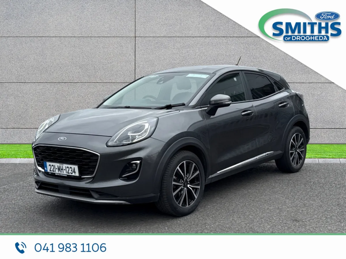 Ford Puma MPV, Petrol Hybrid, 2022, Grey