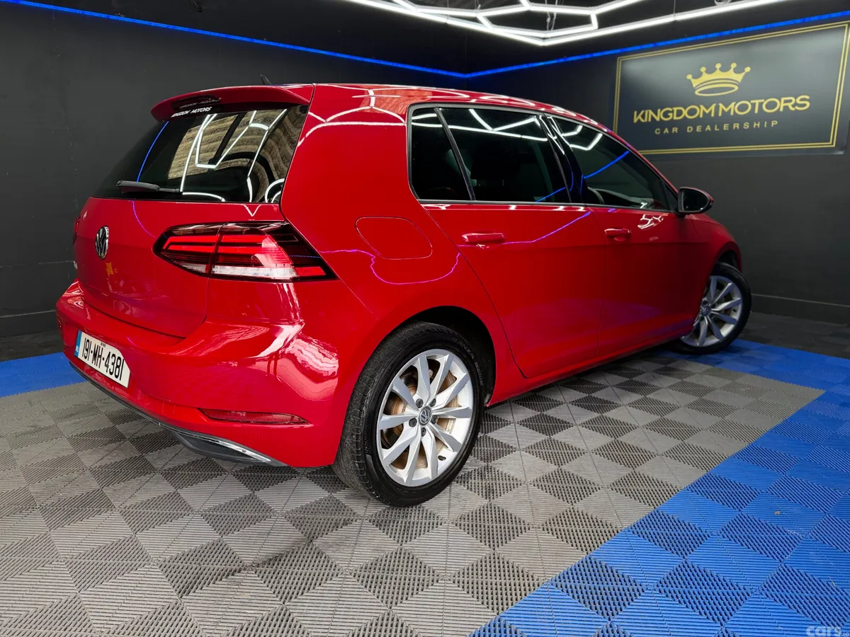 Volkswagen Golf Hatchback, Petrol, 2019, Red