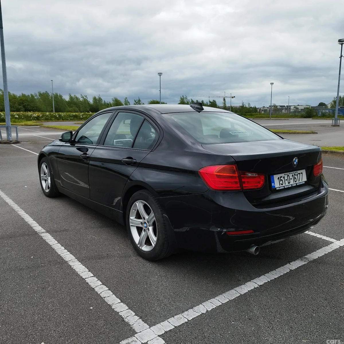 BMW 3-Series Saloon, Diesel, 2015, Black