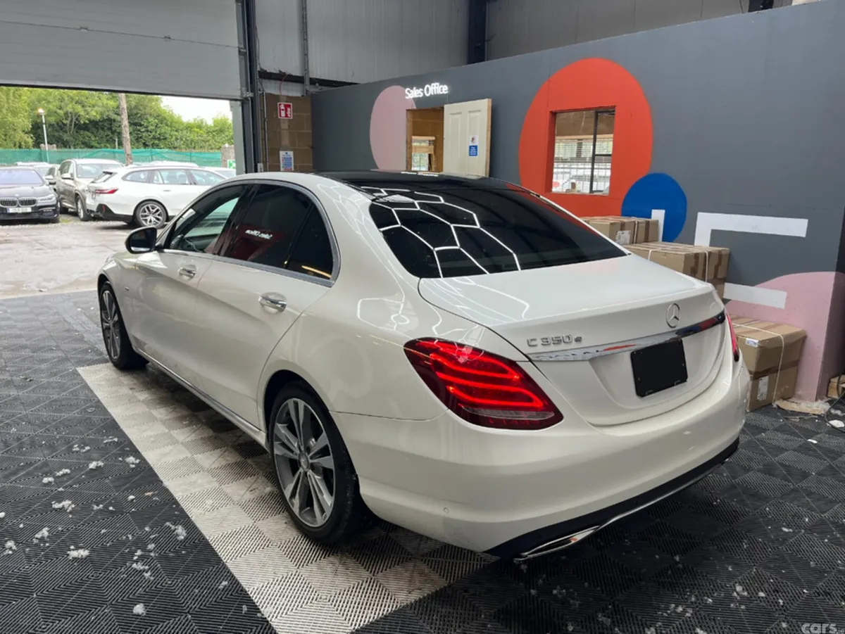 Mercedes-Benz C-Class Saloon, Petrol Plug-in Hybrid, 2017, White
