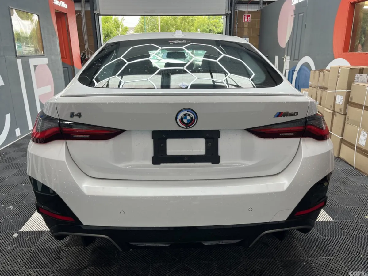 BMW i4 Saloon, Electric, 2023, White