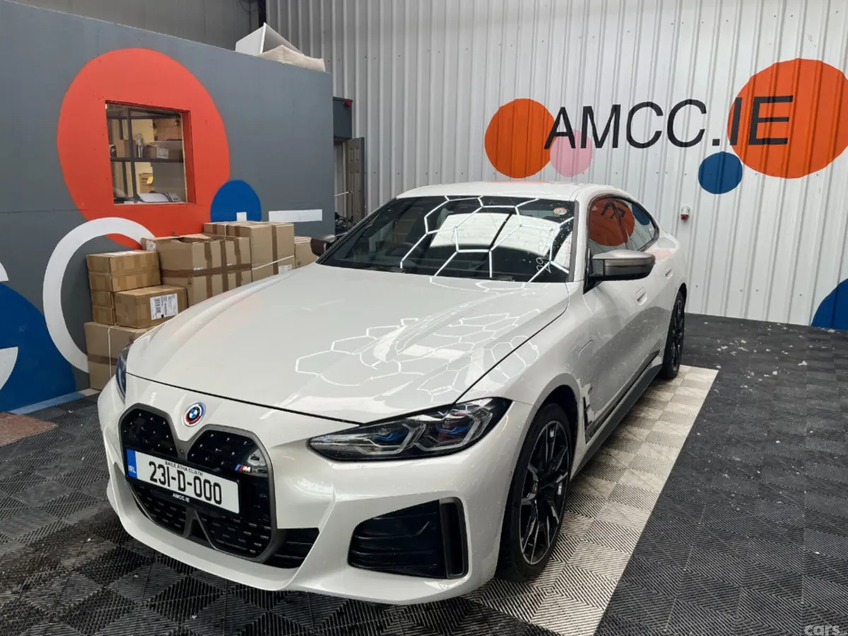BMW i4 Saloon, Electric, 2023, White