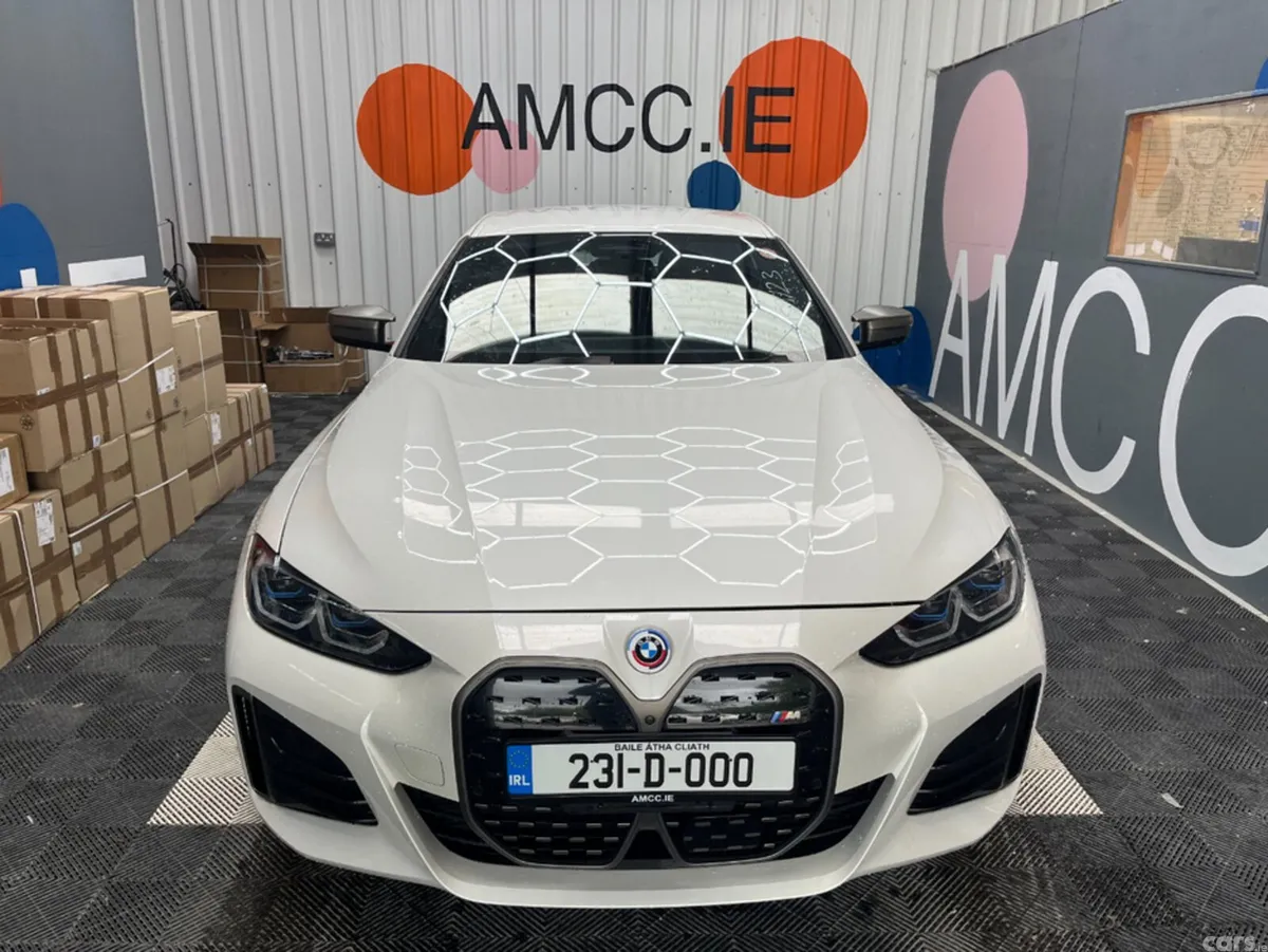 BMW i4 Saloon, Electric, 2023, White