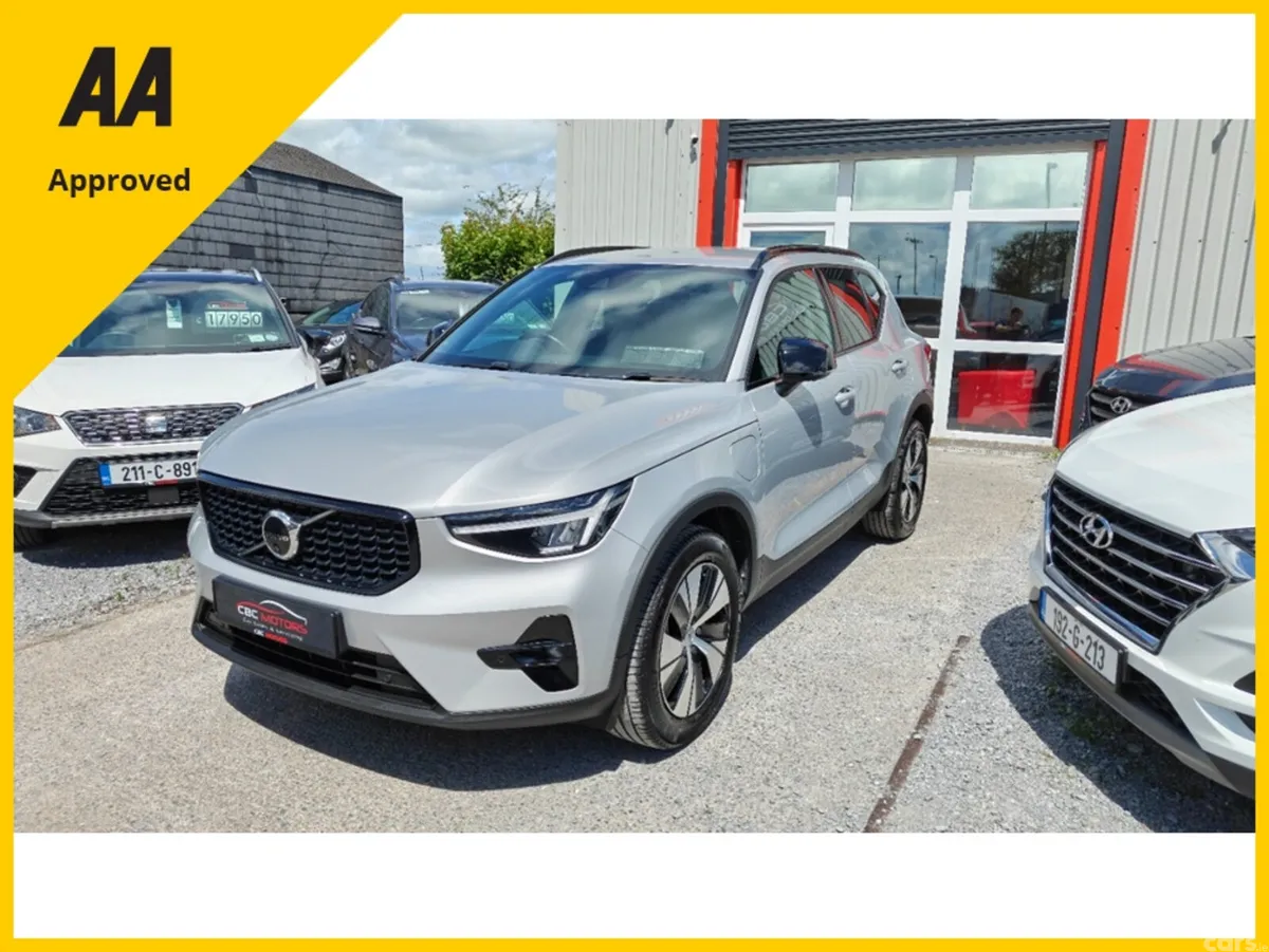 Volvo XC40 SUV, Petrol Plug-in Hybrid, 2023, Silver