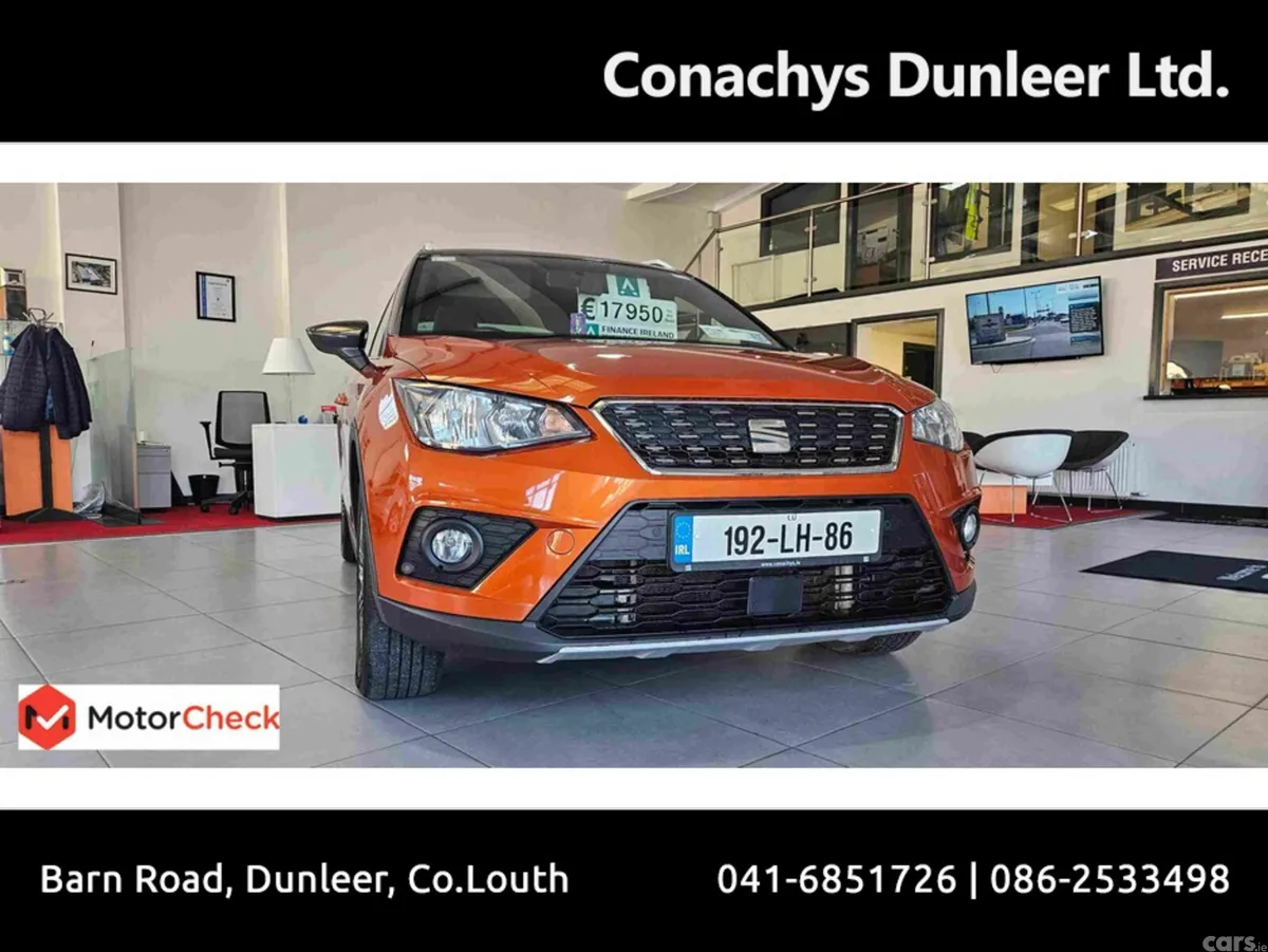 SEAT Arona Hatchback, Petrol, 2019, Orange