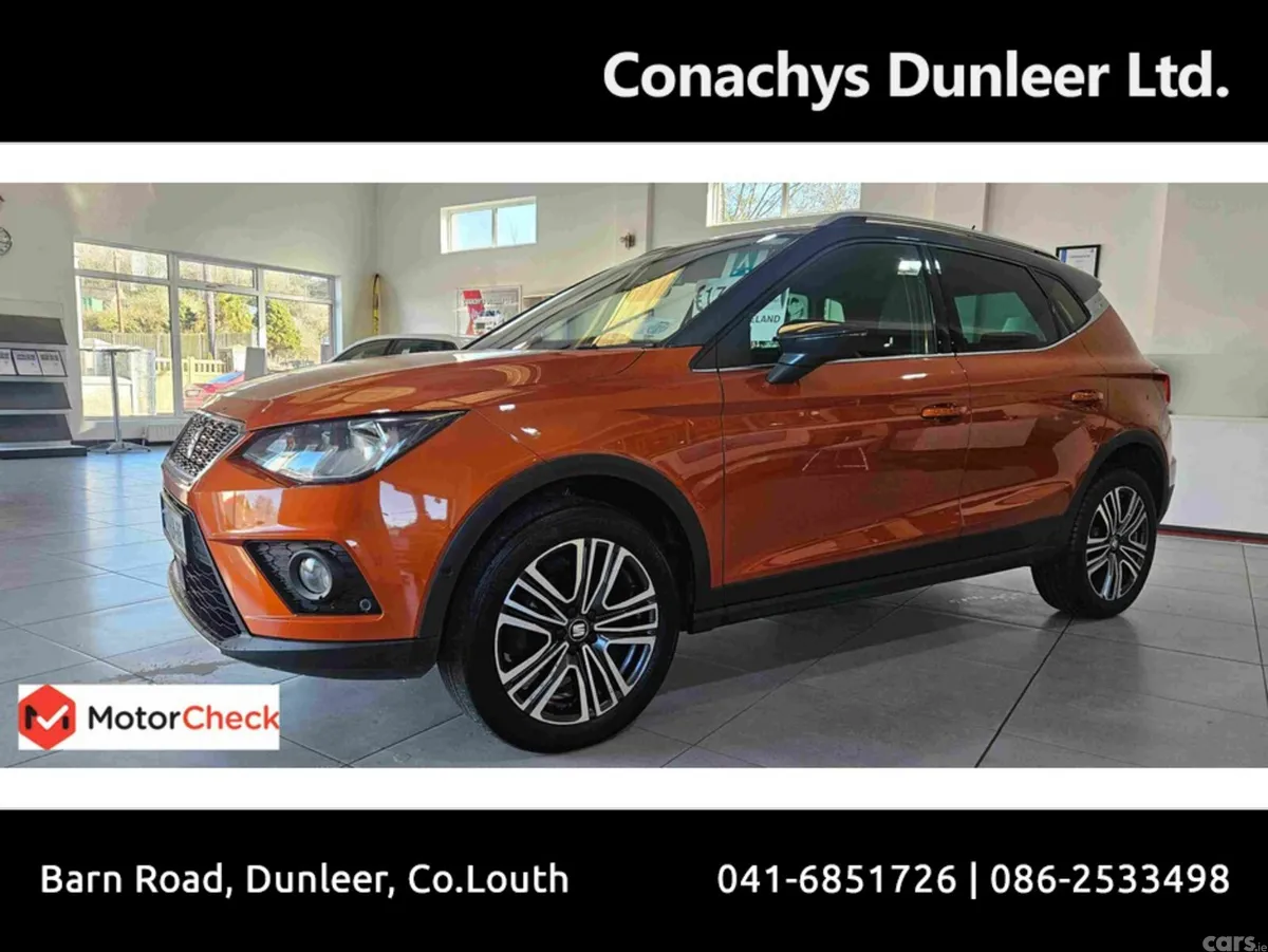 SEAT Arona Hatchback, Petrol, 2019, Orange