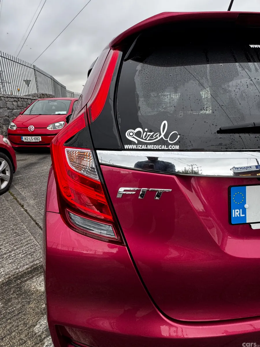 Honda Fit Hatchback, Petrol Hybrid, 2018, Red