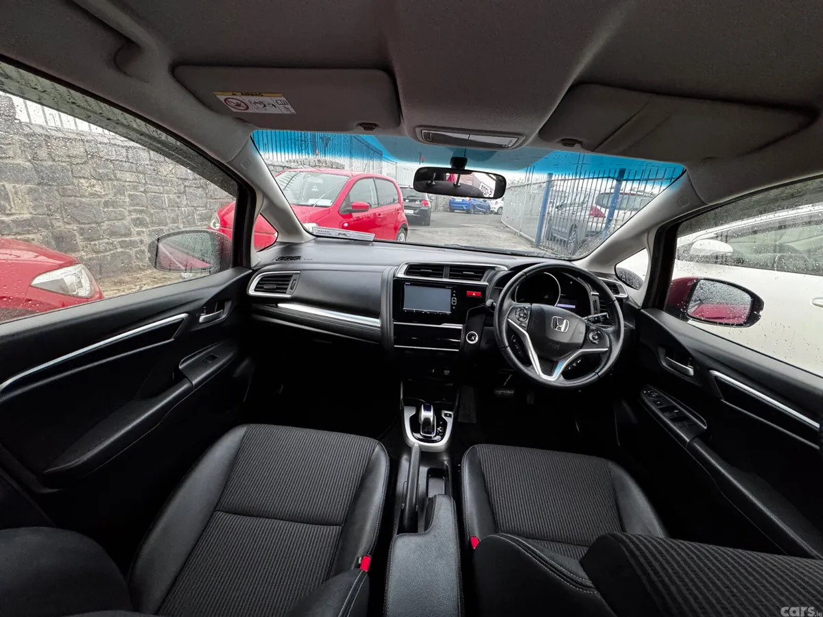 Honda Fit Hatchback, Petrol Hybrid, 2018, Red