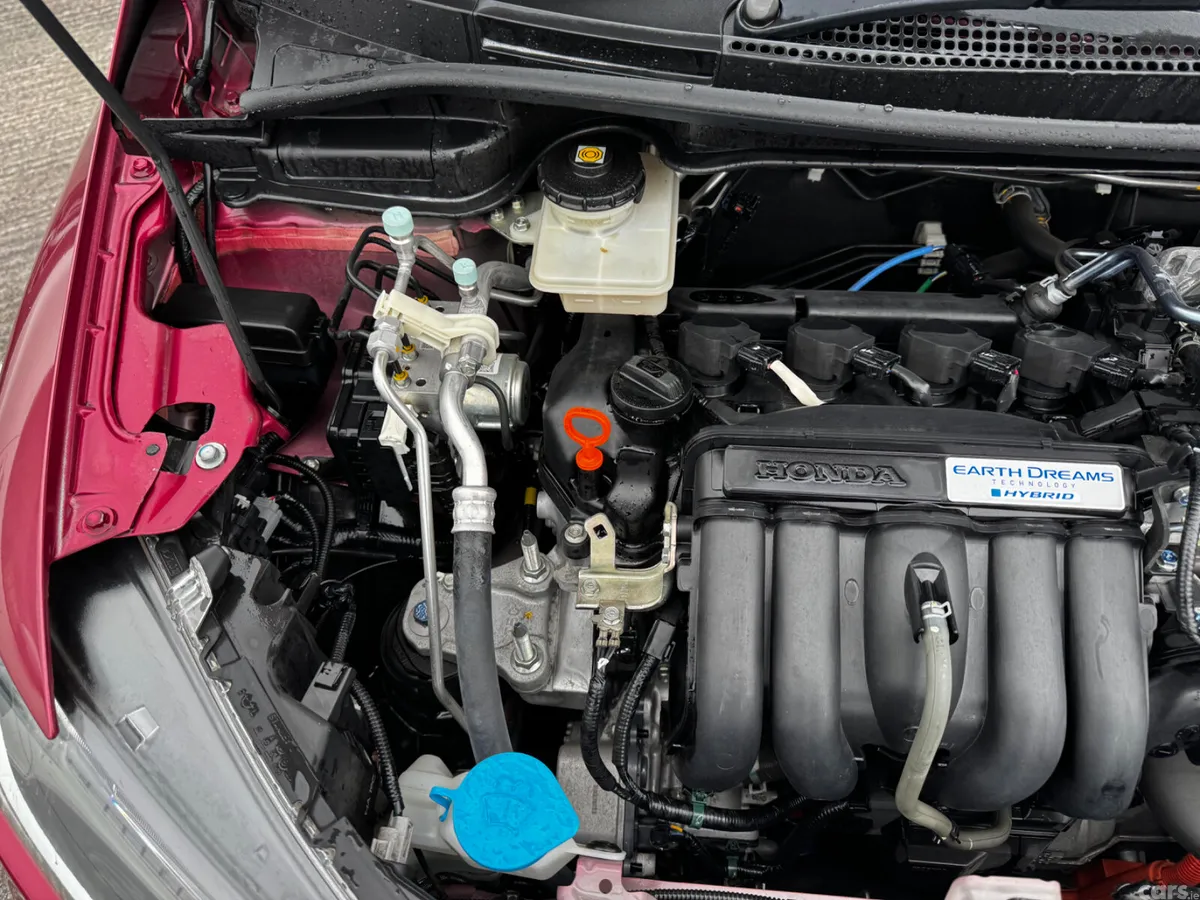 Honda Fit Hatchback, Petrol Hybrid, 2018, Red