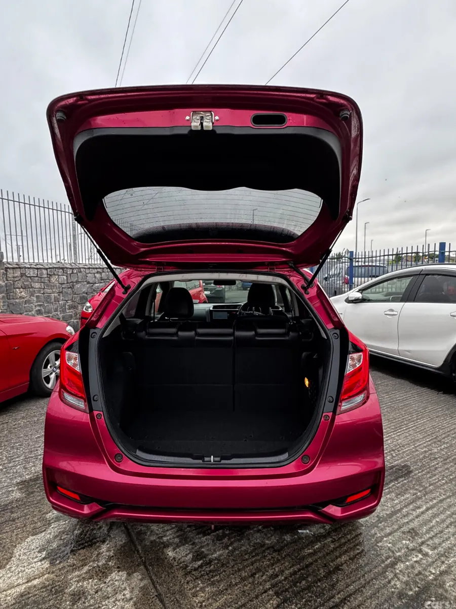 Honda Fit Hatchback, Petrol Hybrid, 2018, Red