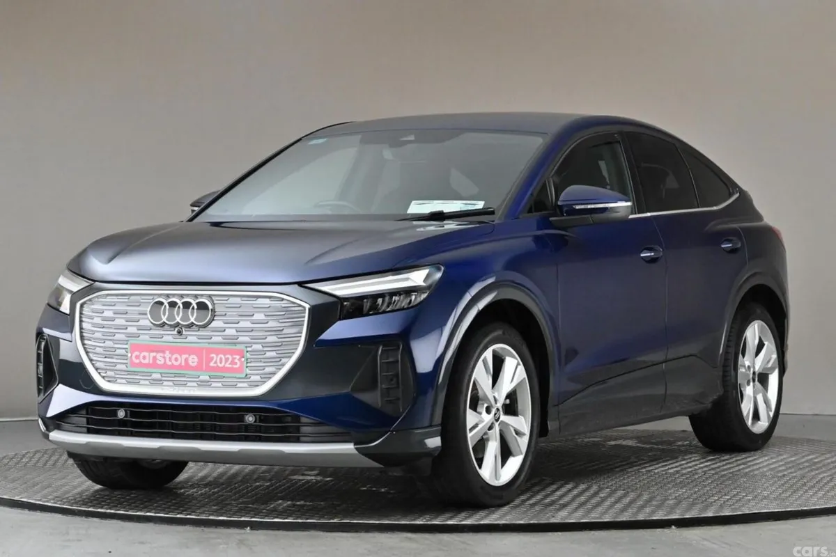 Audi Q4 e-tron SUV, Electric, 2023, Blue