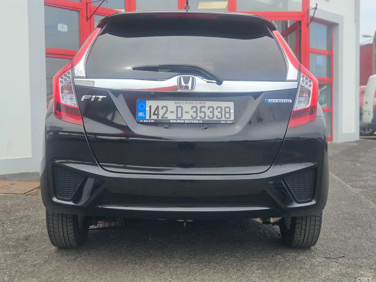 Honda Fit Hatchback, Petrol Hybrid, 2014, Black