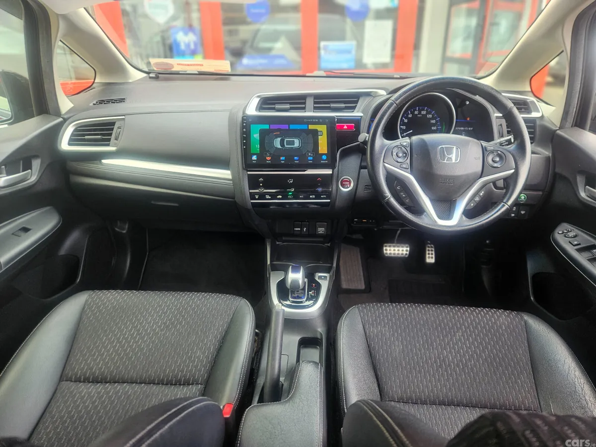 Honda Fit Hatchback, Petrol Hybrid, 2014, Black