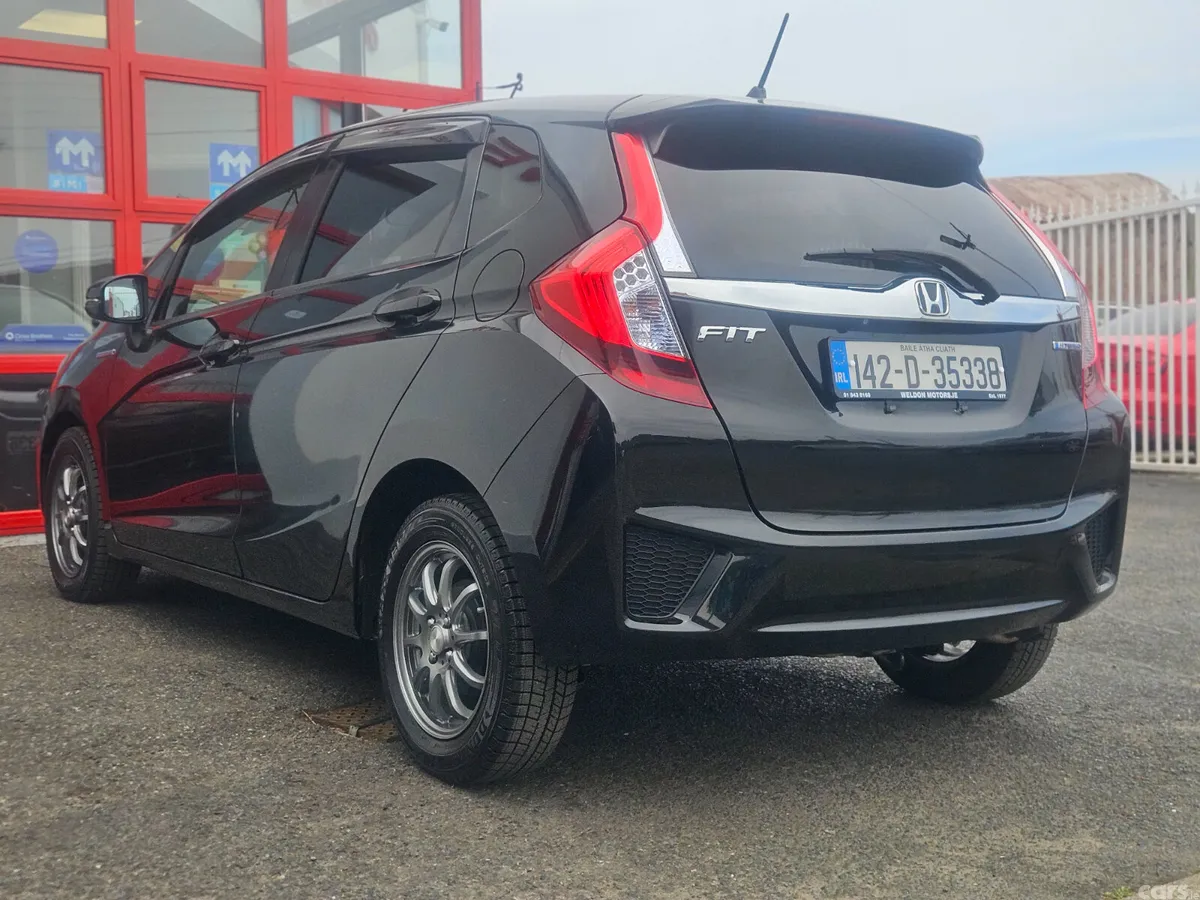 Honda Fit Hatchback, Petrol Hybrid, 2014, Black