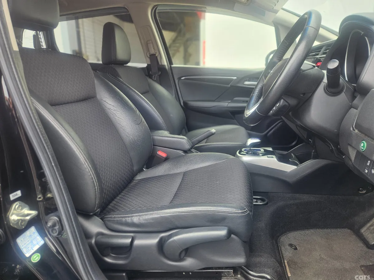 Honda Fit Hatchback, Petrol Hybrid, 2014, Black