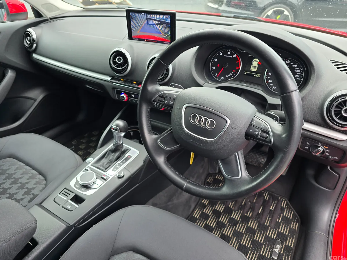 Audi A3 Saloon, Petrol, 2015, Red