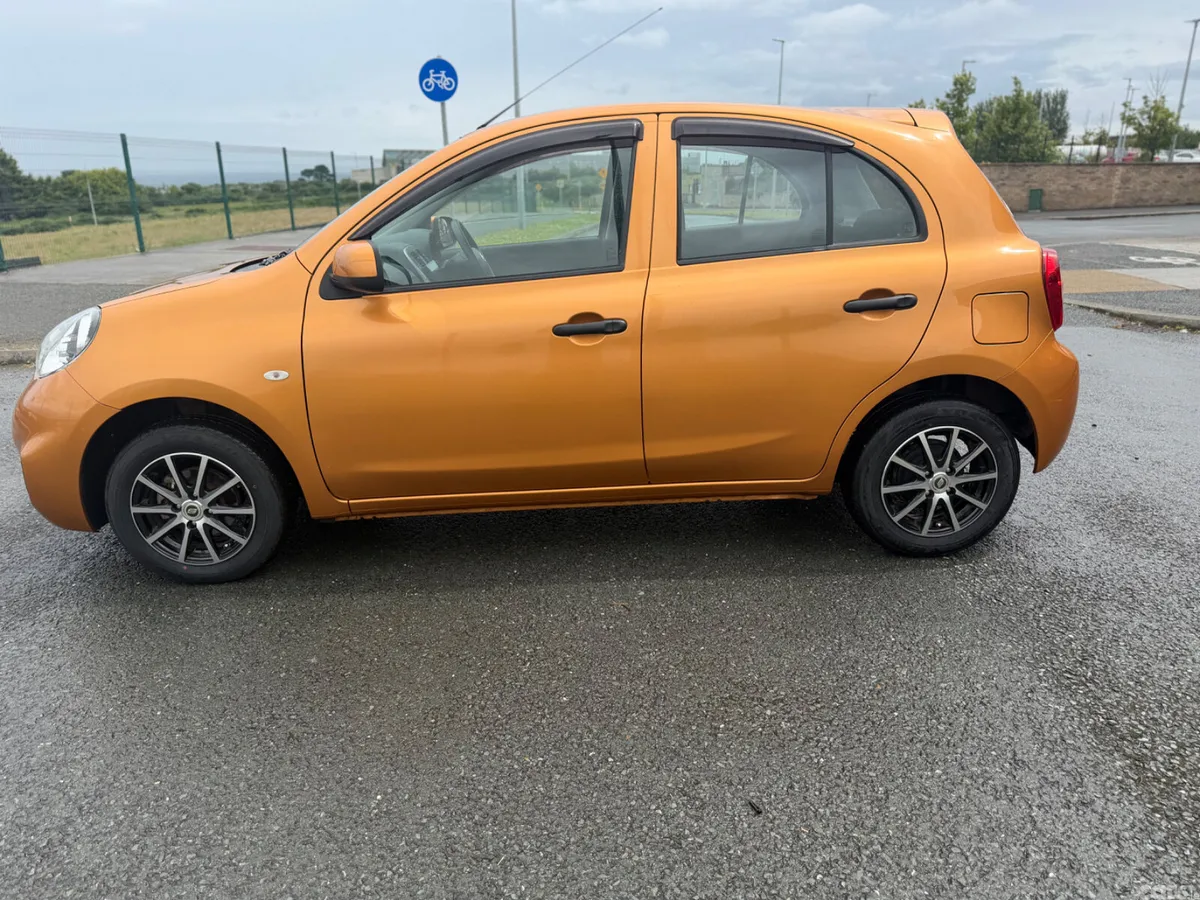 Nissan March Hatchback, Petrol, 2019, Orange