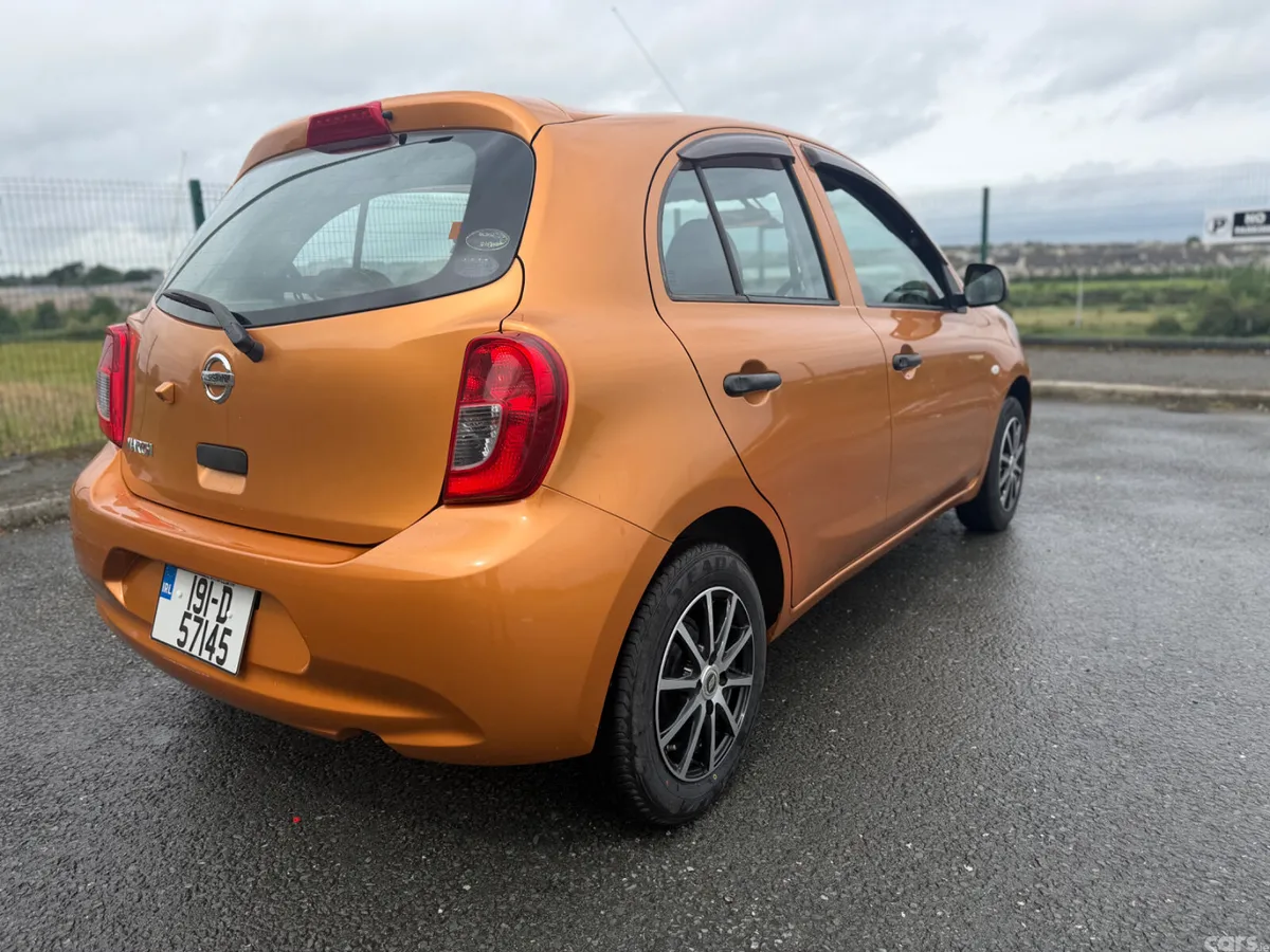 Nissan March Hatchback, Petrol, 2019, Orange