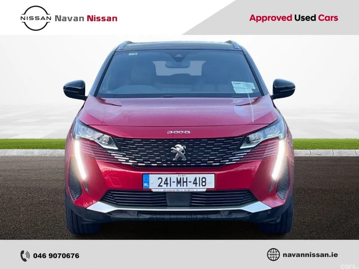 Peugeot 3008 MPV, Petrol Hybrid, 2024, Red