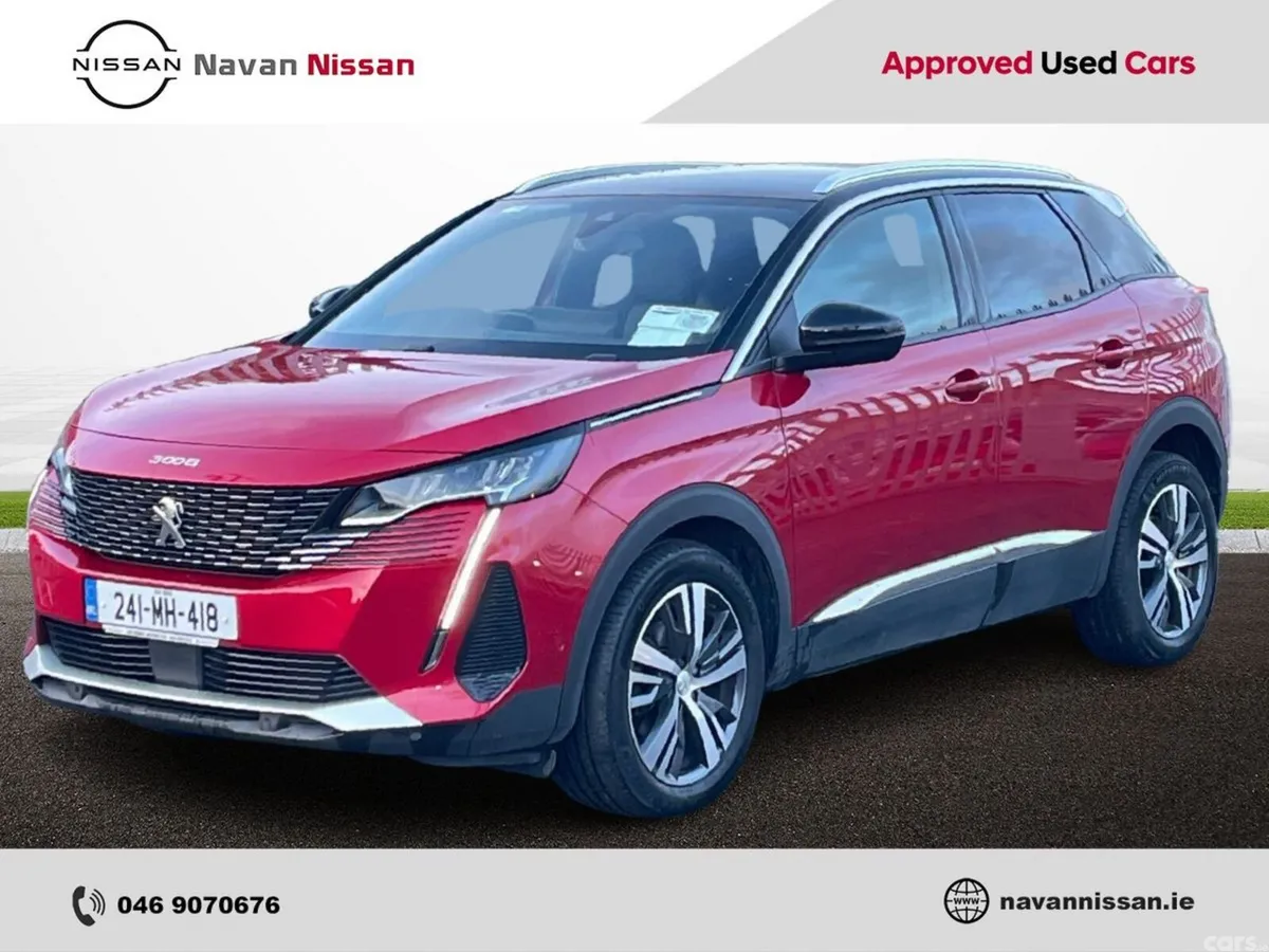 Peugeot 3008 MPV, Petrol Hybrid, 2024, Red