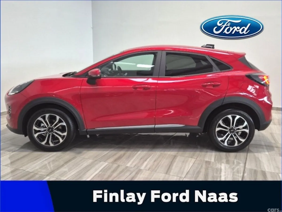 Ford Puma Hatchback, Petrol Hybrid, 2027, Red