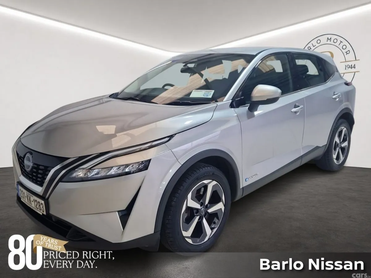 Nissan Qashqai MPV, Petrol Hybrid, 2023, Grey
