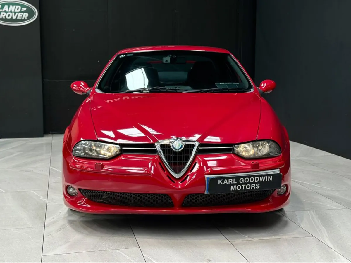 Alfa Romeo 156 Saloon, Petrol, 2002, Red
