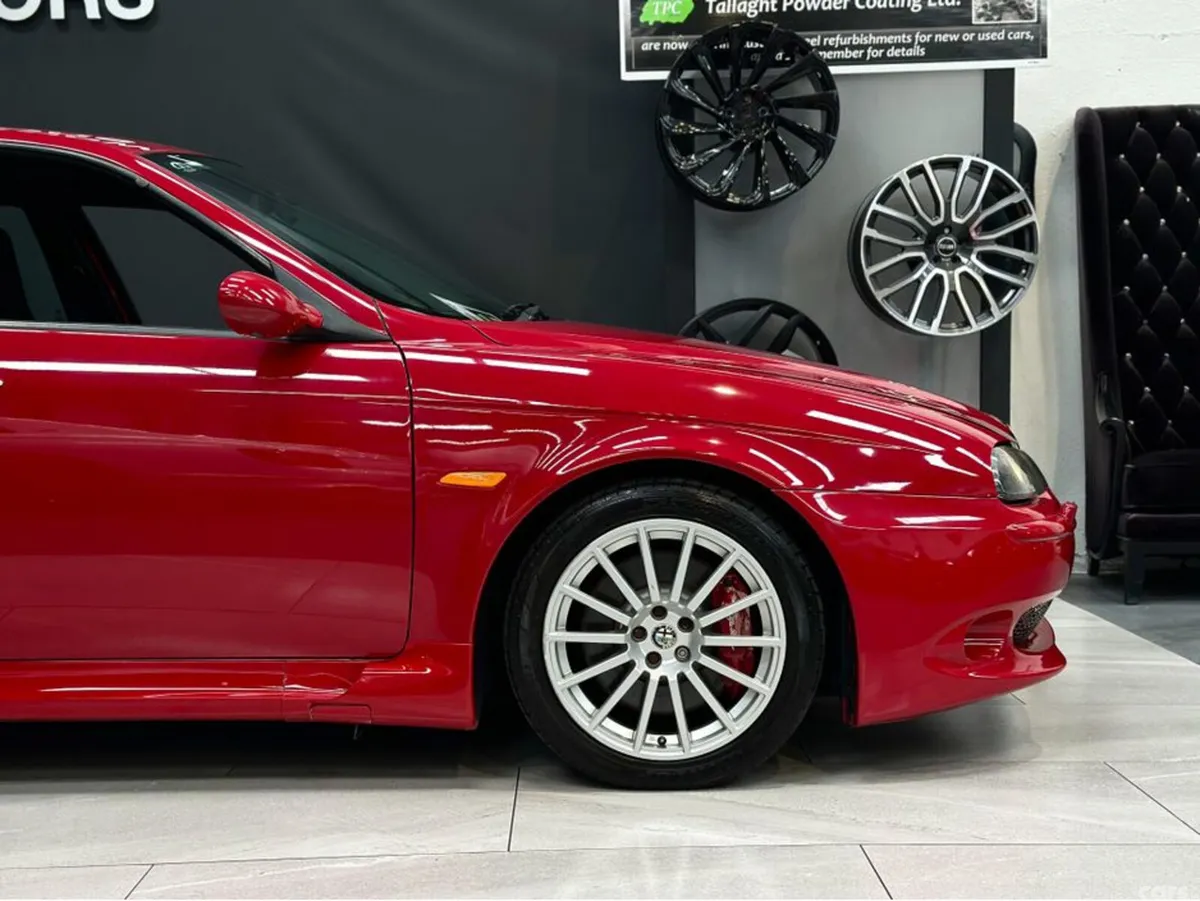Alfa Romeo 156 Saloon, Petrol, 2002, Red