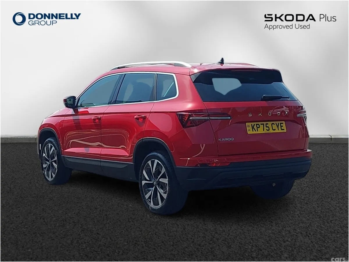 Skoda Karoq Estate, Petrol, 2025, Red