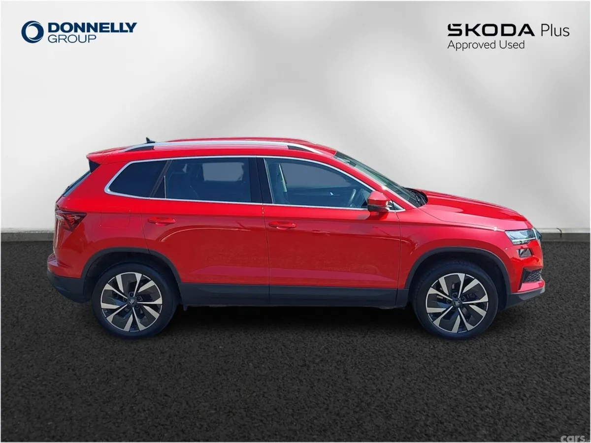Skoda Karoq Estate, Petrol, 2025, Red