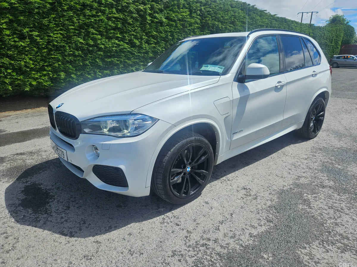 BMW X5 SUV, Petrol Plug-in Hybrid, 2017, White