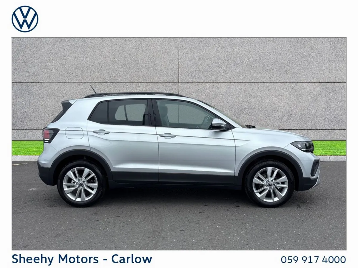 Volkswagen T-Cross SUV, Petrol, 2027, Silver