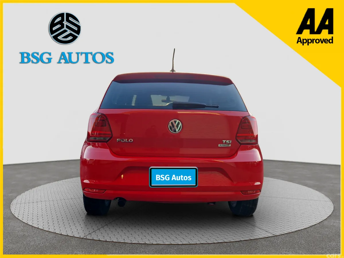 Volkswagen Polo Hatchback, Petrol, 2016, Red